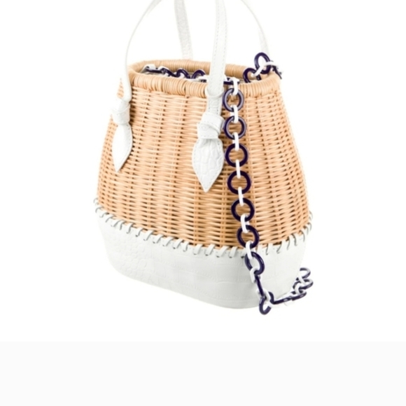 Pamela MunsonWicker Shoulder Bag - Picture 7 of 8